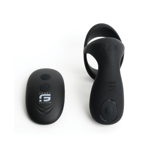 Anillo de pene Motovibe Pulse Sport Fucker - Negro