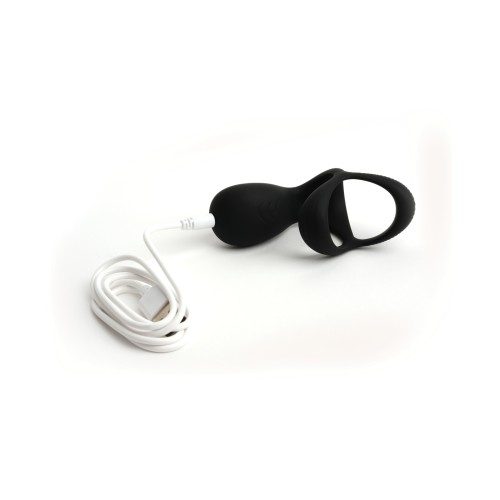 Anillo de pene Motovibe Pulse Sport Fucker - Negro