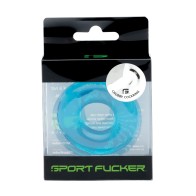 Sport Fucker Chubby Cockring Ice Blue