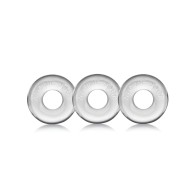 Oxballs Ringer Donut Clear Pack of 3 - Cockrings