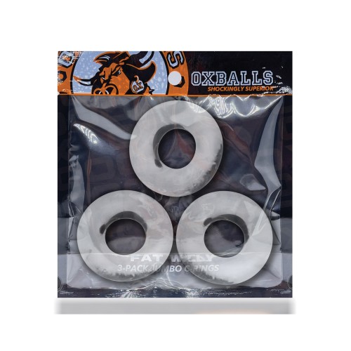 Paquete de 3 Anillos de Pene Jumbo Oxballs Fat Willy