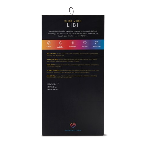 Vibrador Nu Sensuelle Libi G-Spot - Púrpura Profundo