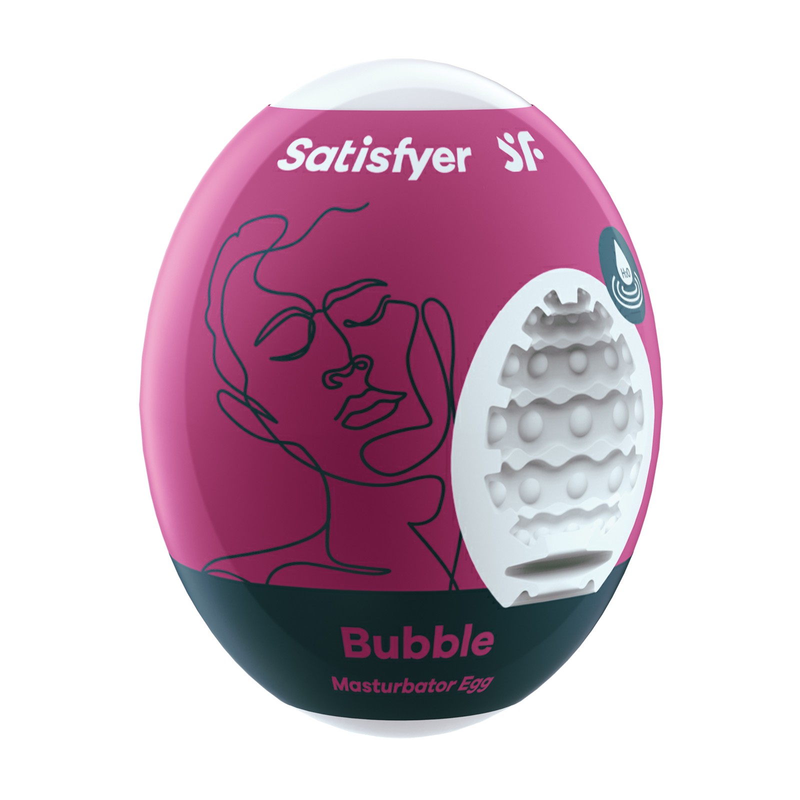 Satisfyer Masturbator Egg Bubble - Violet Pleasure Toy