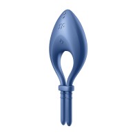 Satisfyer Bullseye Ring Vibrator - Blue