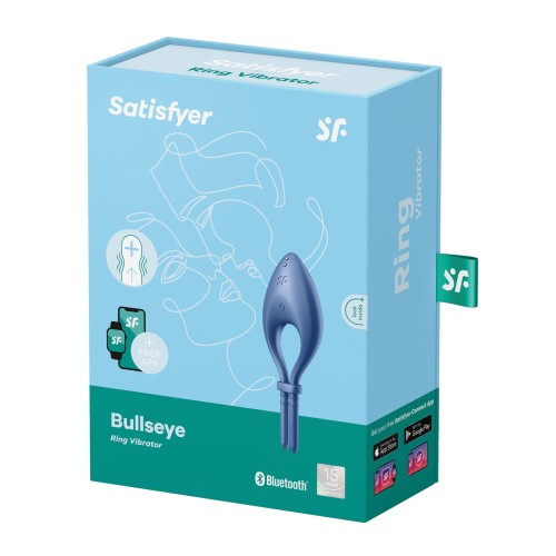 Satisfyer Bullseye Ring Vibrator - Blue