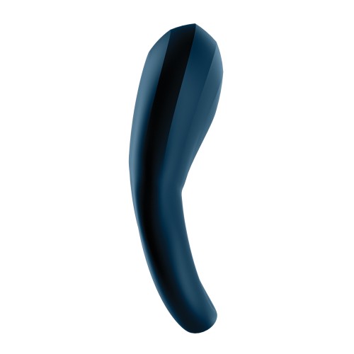 Satisfyer Epic Duo Ring Vibrator Dark Blue