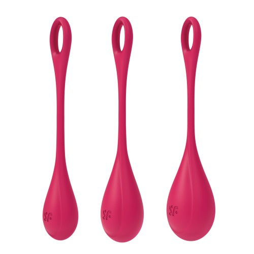 Satisfyer Yoni Power 1 Training Set Red