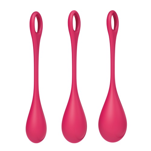 Satisfyer Yoni Power 1 Training Set Red