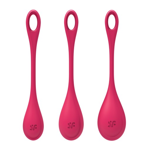 Satisfyer Yoni Power 1 Training Set Red