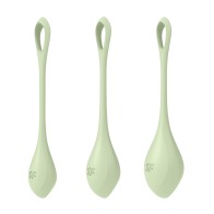 Set de Bolas Yoni Power 2 de Satisfyer para Entrenamiento del Suelo Pélvico