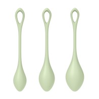 Set de Bolas Yoni Power 2 de Satisfyer para Entrenamiento del Suelo Pélvico