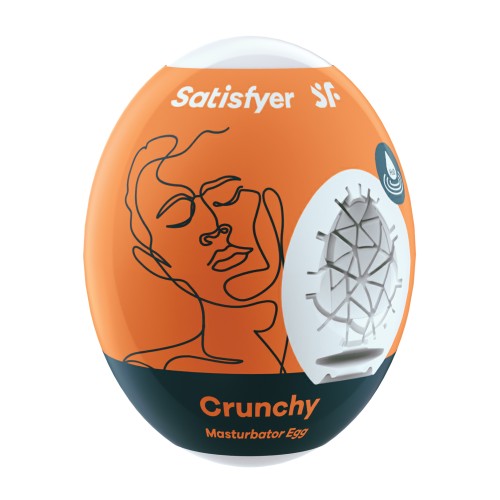 Satisfyer Masturbator Egg Crunchy