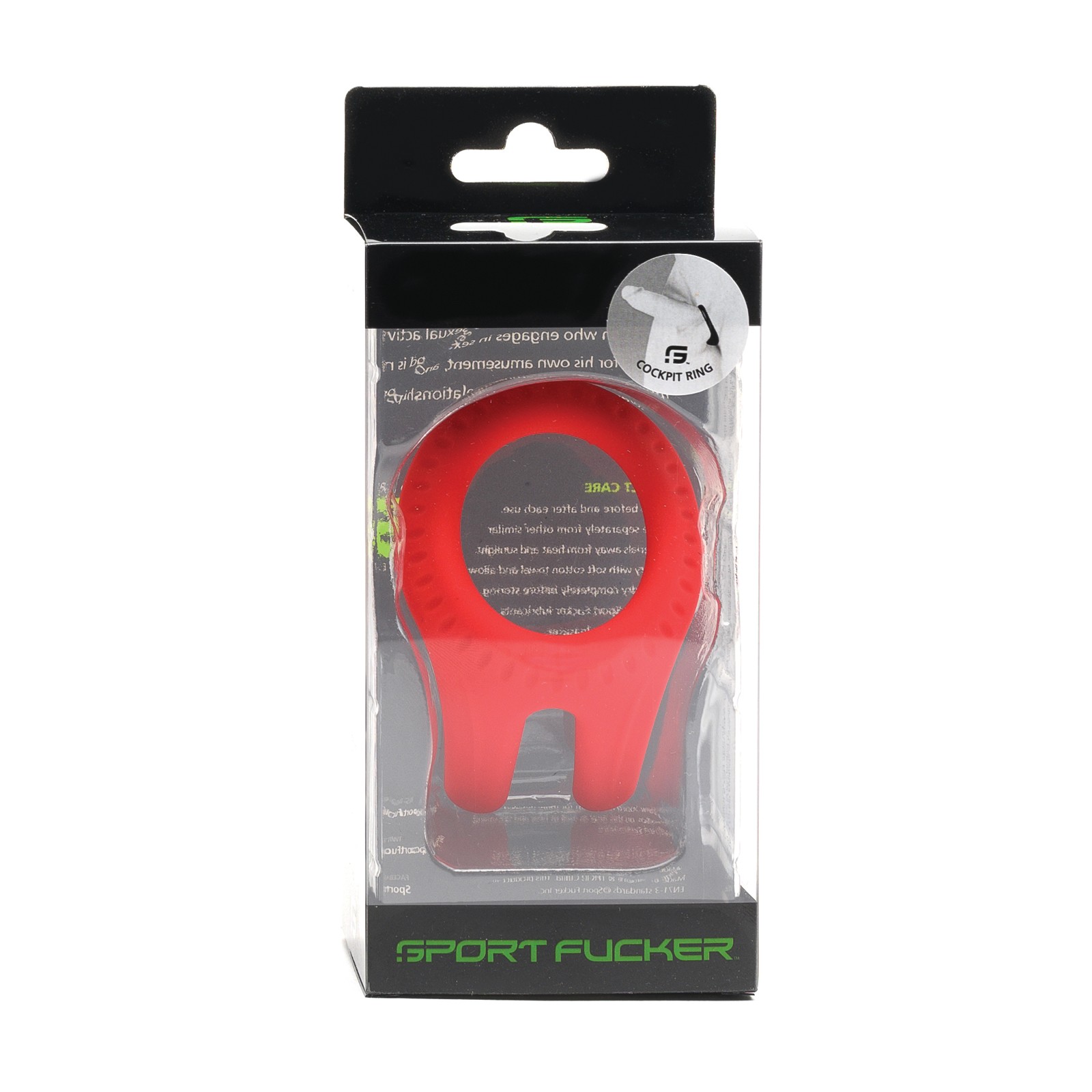 Anillo Cockpit Sport Fucker Rojo | Comodidad y Placer