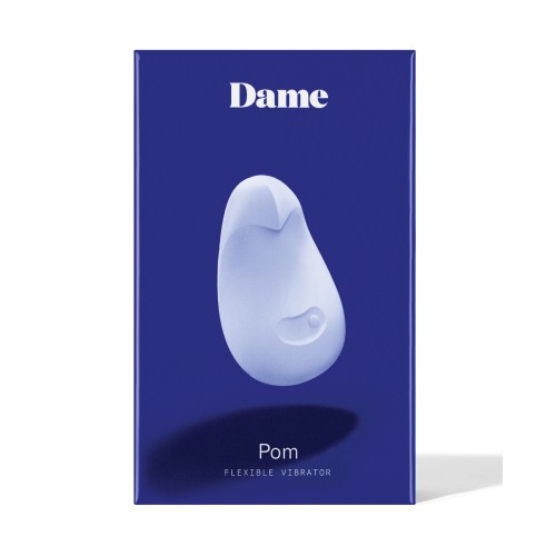 Dame Pom Flexible Vibrator - Ice - Unique Pleasure