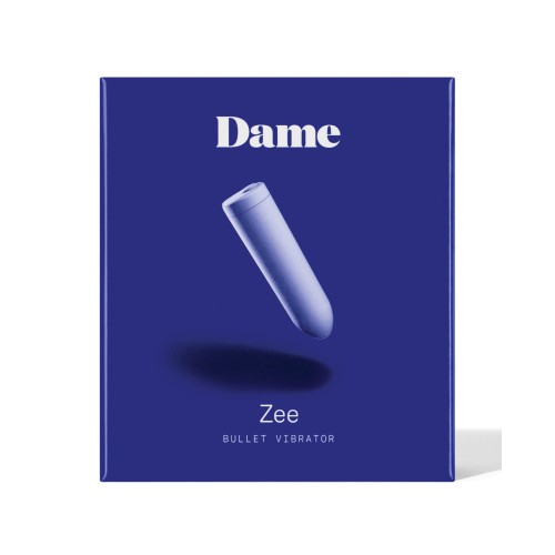 Dame Zee Bullet Vibrator Periwinkle - Discreet Pleasure