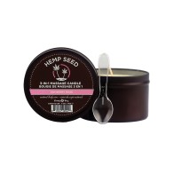 Earthly Body Suntouched Candle Zen Berry Rose