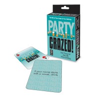 Juego de Cartas Party Crazed Divertido para Reuniones