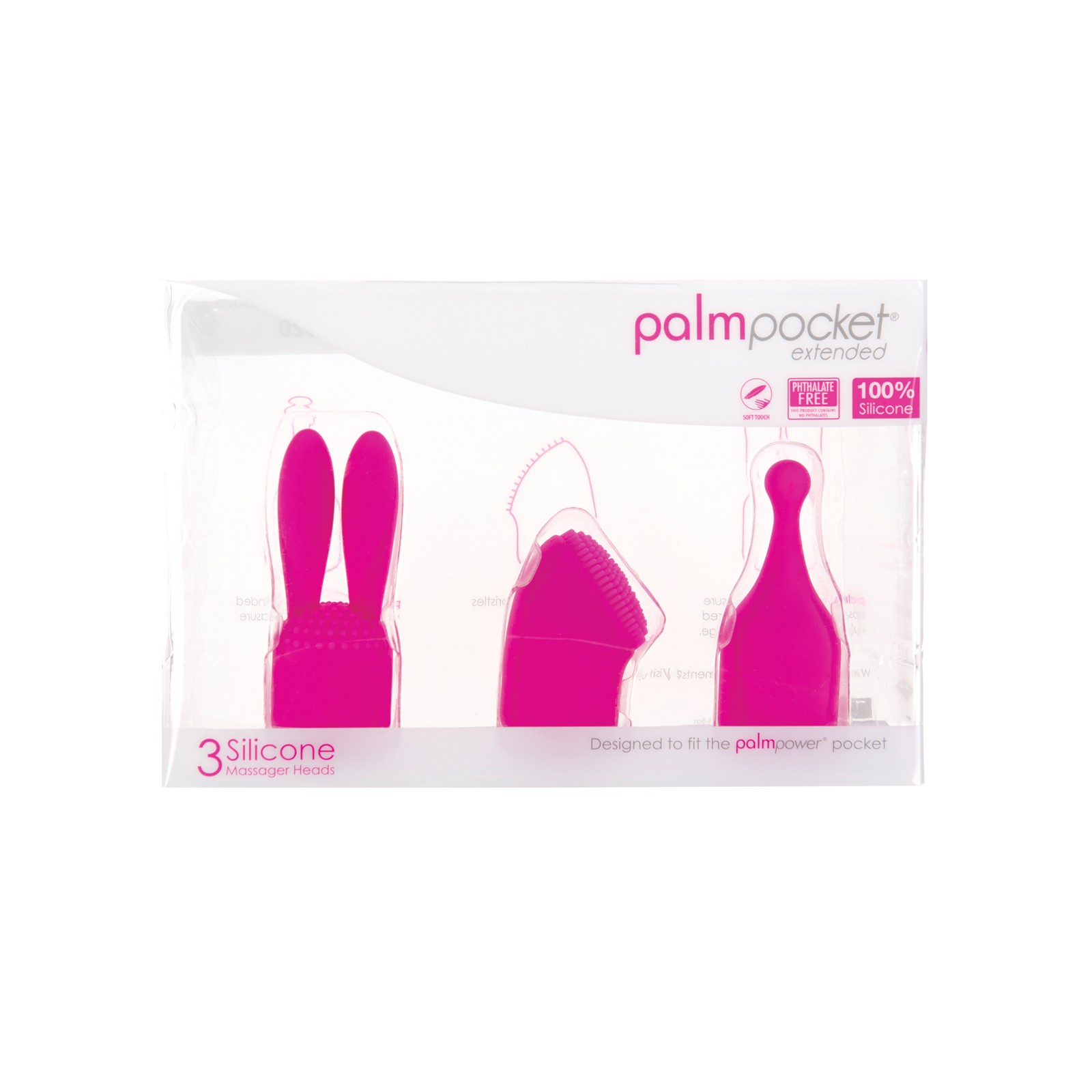 Palm Power Extended Accessory Set - 3 Heads