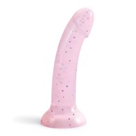 Love to Love Curved Suction Cup Dildolls Starlight Pink