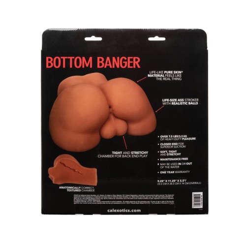 Stroke It Bottom Banger Brown Stroker