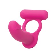 Silicone Rechargeable Double Diver Pink