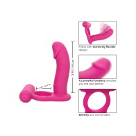 Silicone Rechargeable Double Diver Pink