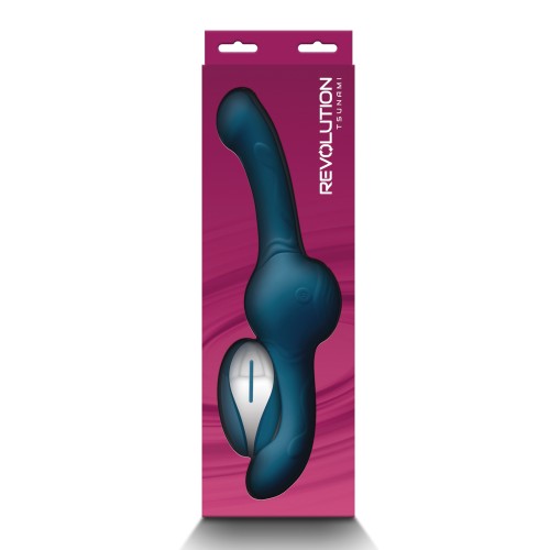 Revolution Tsunami Teal Powerful Pleasure Device