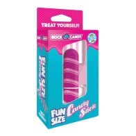 Rock Candy Mini Vibrador Candy Stick Púrpura