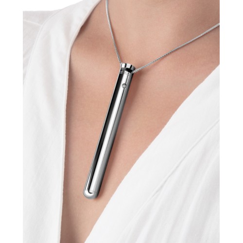 Le Wand Vibrating Necklace Silver