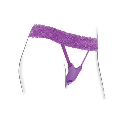 Ultimate G-Spot Butterfly Strap-On Purple