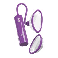 Rechargeable Pleasure Pump Kit Purple