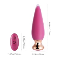 Doro Plus Vibrating Anal Plug - Pink