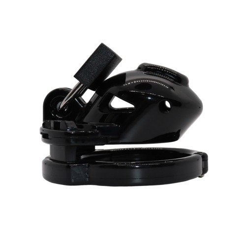 Locked In Lust The Vice Micro Chastity Cage Black