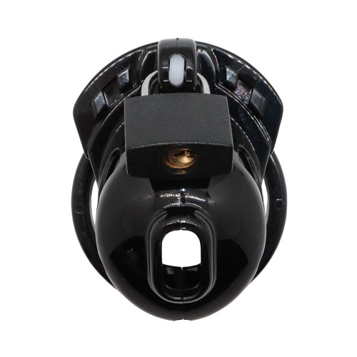 Locked In Lust The Vice Micro Chastity Cage Black