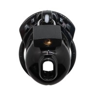 Locked In Lust The Vice Micro Chastity Cage Black