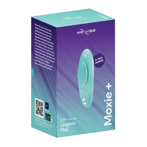 We-Vibe Moxie Plus Vibrador de Panties Aqua