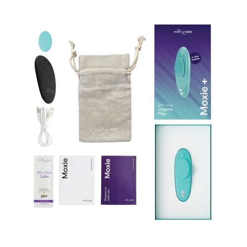 We-Vibe Moxie Plus Vibrador de Panties Aqua