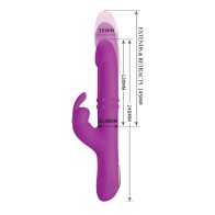 Vibrador Conejito Fucsia Pretty Love Reese