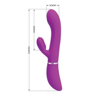 Conejito Vibrador Moving Side to Side de Pretty Love