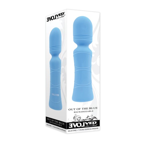 Evolved Out of The Blue Vibrating Mini Wand - Ultimate Pleasure