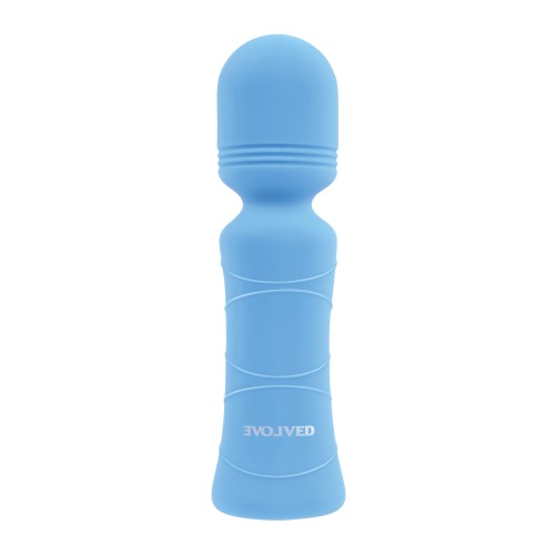 Evolved Out of The Blue Vibrating Mini Wand - Ultimate Pleasure