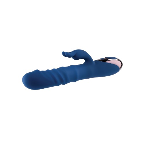 Evolved The Ringer Conejito Vibrador Recargable - Azul