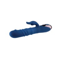 Evolved The Ringer Conejito Vibrador Recargable - Azul