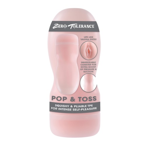 Pop & Toss Light Stroker for Realistic Pleasure