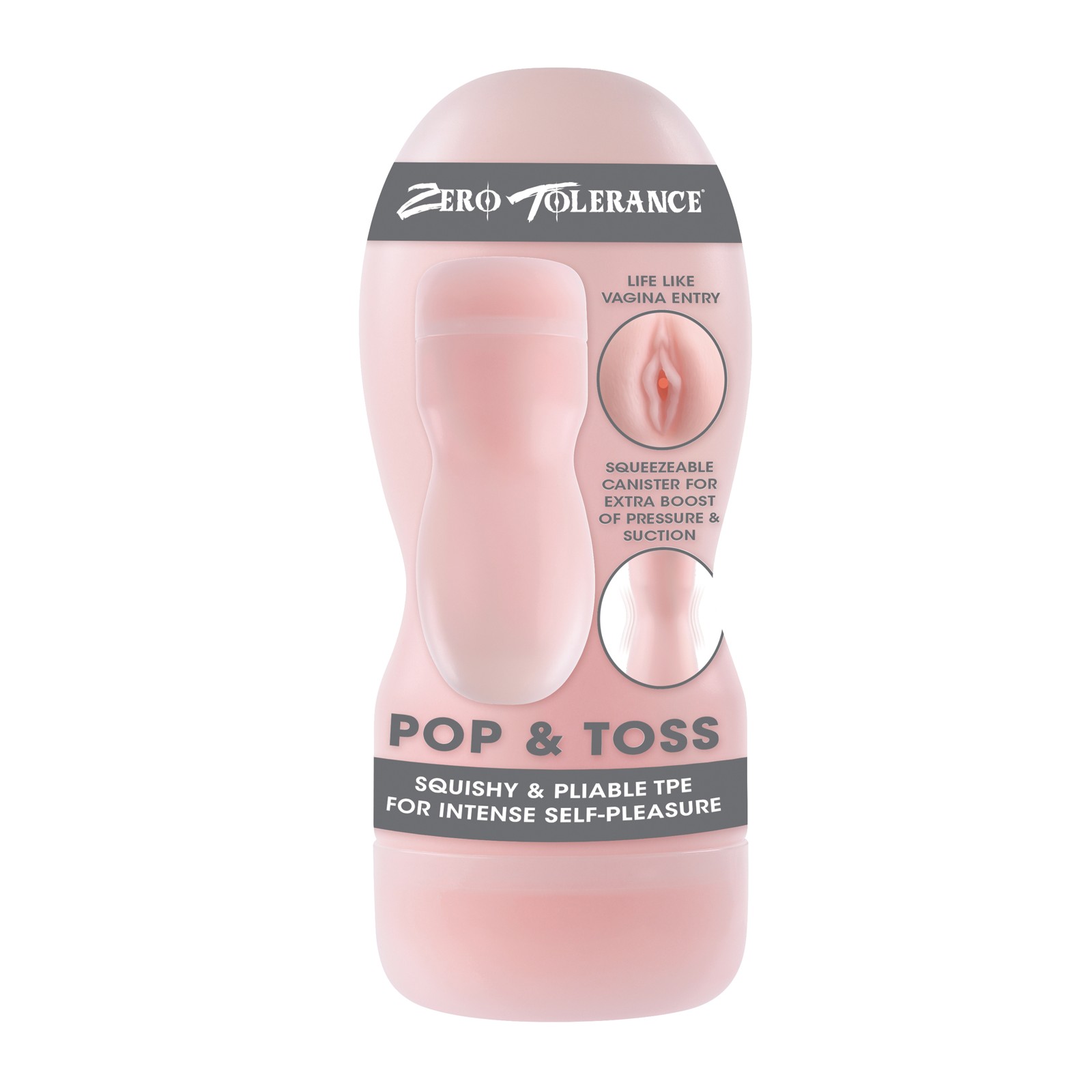 Pop & Toss Light Stroker for Realistic Pleasure