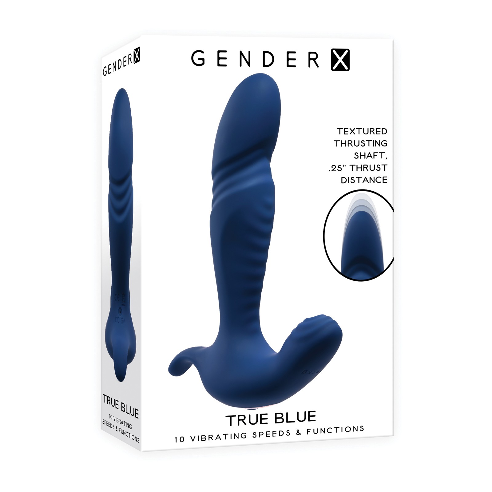 Gender X True Blue - Experiencia de Vibrador Definitiva