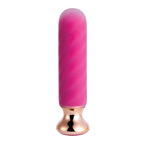 Rose Twister Vibrating Anal Plug con Control Remoto