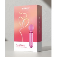 Pomi Wand Clit Tease Vibrating Wand Pink