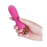 Plug Anal Vibrante Curvado con Control Remoto Pink Holic