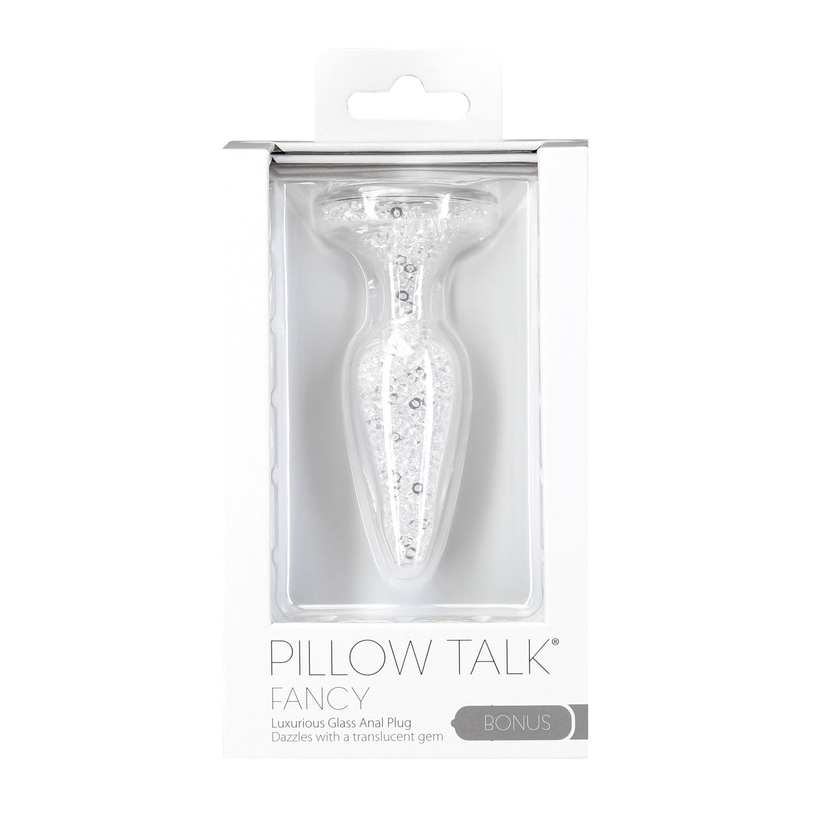 Pillow Talk Fancy Glass Anal Toy for Elegant Play